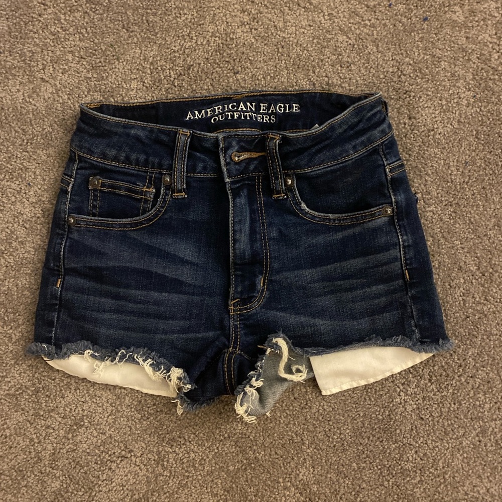 american eagle jean shorts